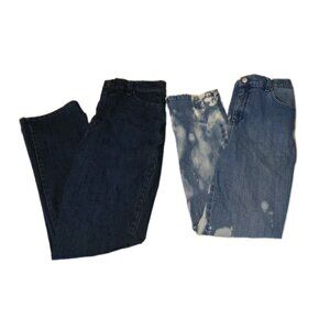 Gloria Vanderbilt Women’s Size 10 Short Blue Jeans 30X28 Lot Of Two